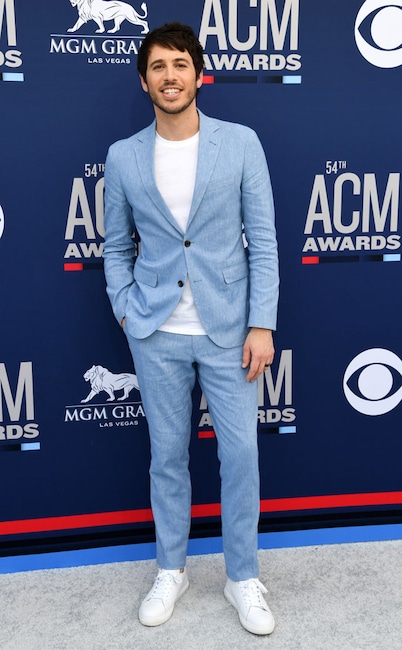 Morgan Evans, Academy of Country Music Awards arrivals 2019